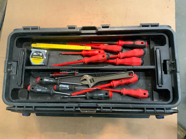 Knipex,felo,raaco gereedschapskoffer met inhoud - afbeelding 8 van  9