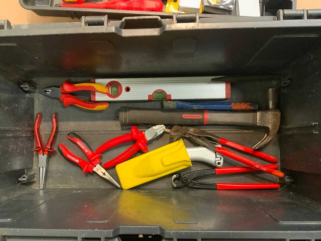 Knipex,felo,raaco gereedschapskoffer met inhoud - afbeelding 2 van  9