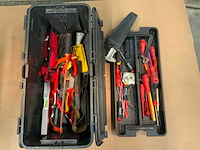 Knipex,felo,raaco gereedschapskoffer met inhoud - afbeelding 1 van  8