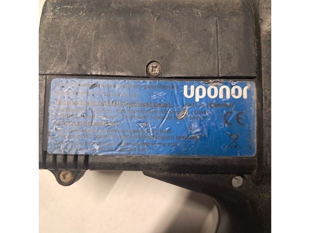 Knipschaar, 2x perstang, klauke, 2x uponor, esm50cfm, vp110, vp75 - afbeelding 14 van  22