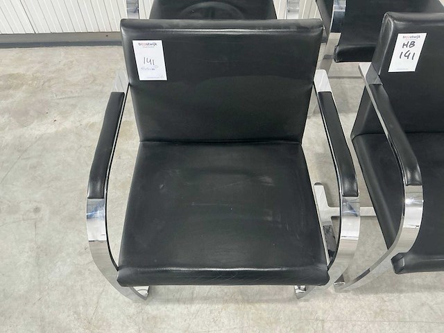 Knoll brno fauteuil (4x) - afbeelding 2 van  7