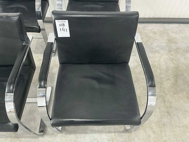 Knoll brno fauteuil (4x) - afbeelding 3 van  7