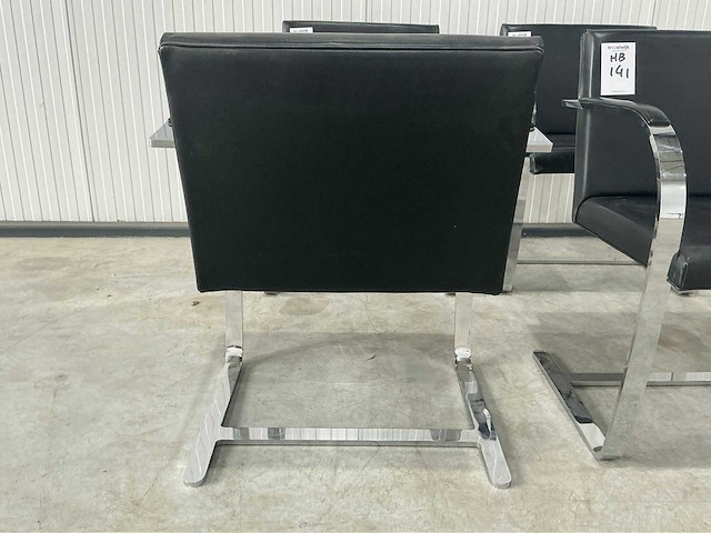 Knoll brno fauteuil (4x) - afbeelding 6 van  7