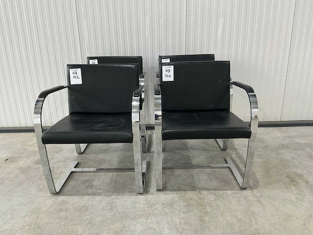 Knoll brno fauteuil (4x) - afbeelding 1 van  6