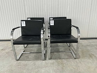 Knoll brno fauteuil (4x) - afbeelding 1 van  6