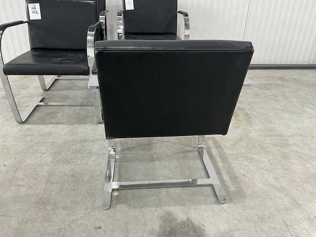 Knoll brno fauteuil (4x) - afbeelding 4 van  6