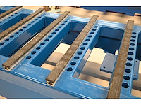 Knoll feinmechanik glas transportwagen inclusief glashouders - afbeelding 8 van  10