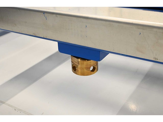 Knoll feinmechanik glas transportwagen inclusief glashouders - afbeelding 10 van  10