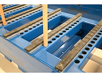 Knoll feinmechanik glas transportwagen inclusief glashouders - afbeelding 8 van  9