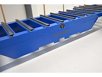 Knoll feinmechanik glas transportwagen inclusief glashouders - afbeelding 6 van  9