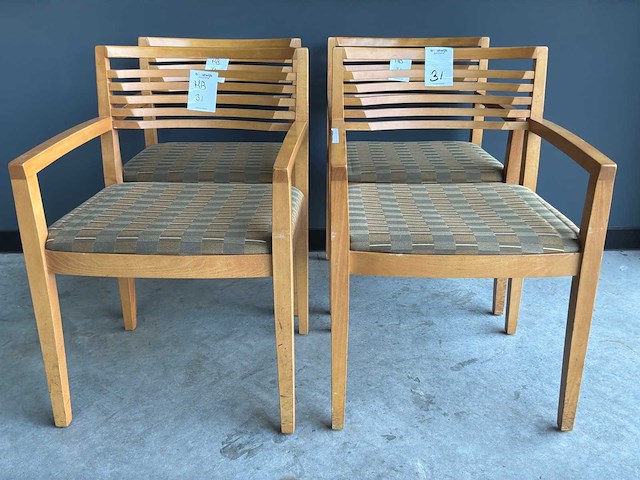 Knoll ricchio vergaderstoel (4x) - afbeelding 1 van  5