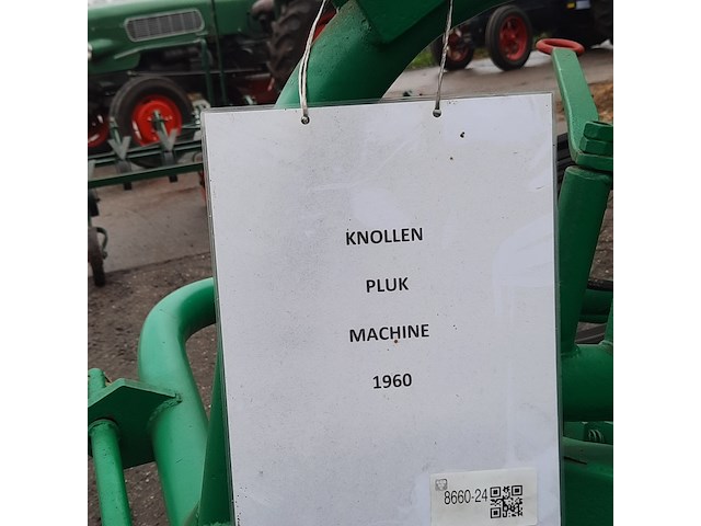 Knollen plukmachine holarota, bouwjaar 1960 - afbeelding 7 van  15