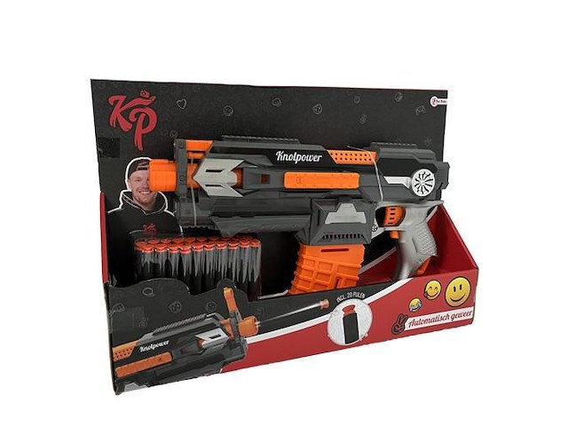 Knolpower elektrisch nerf gun 1 x - afbeelding 1 van  3