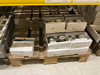 Knopkruk ovaal rond rozet deurkruksets (10x) - afbeelding 1 van  3