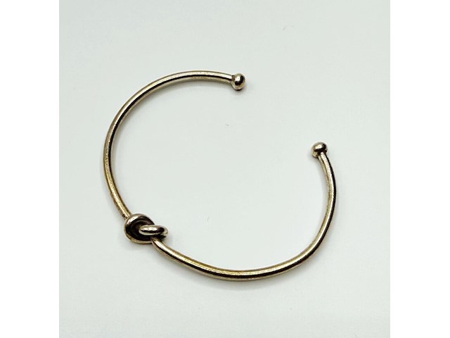 Knot love bracelet - zilverkleurige armband - afbeelding 2 van  4