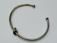 Knot love bracelet - zilverkleurige armband - afbeelding 3 van  4