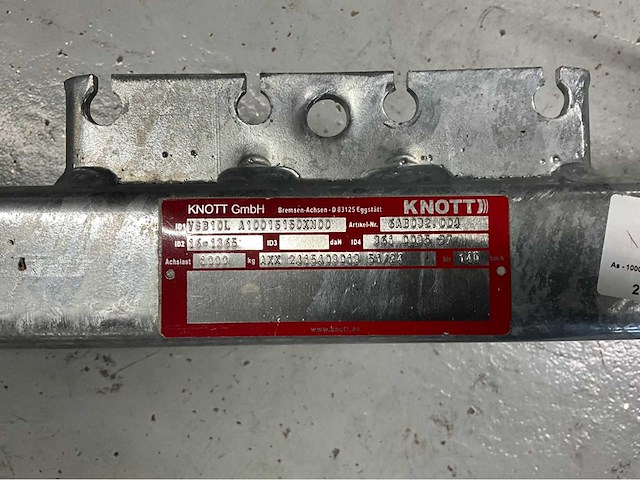 Knott geremde as - afbeelding 7 van  8