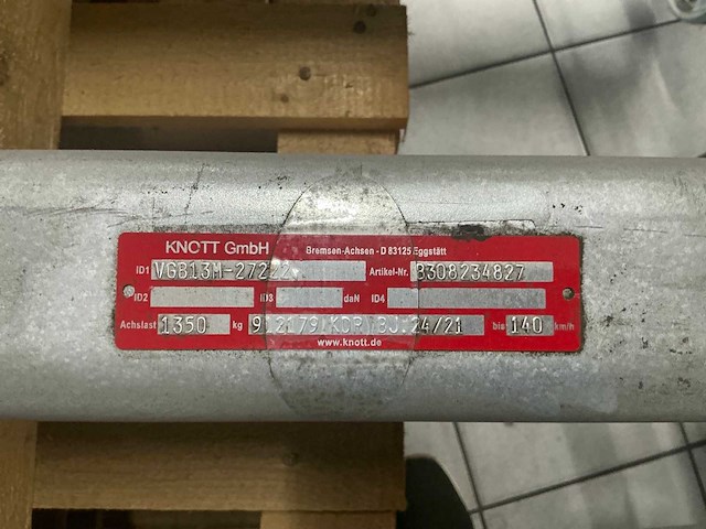 Knott geremde torsie as 1670mm (6x) - afbeelding 2 van  12