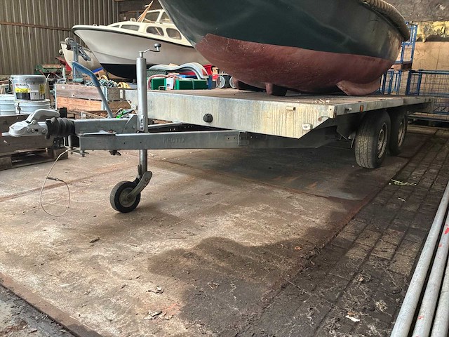 Knott kf27 plateautrailer - afbeelding 1 van  10