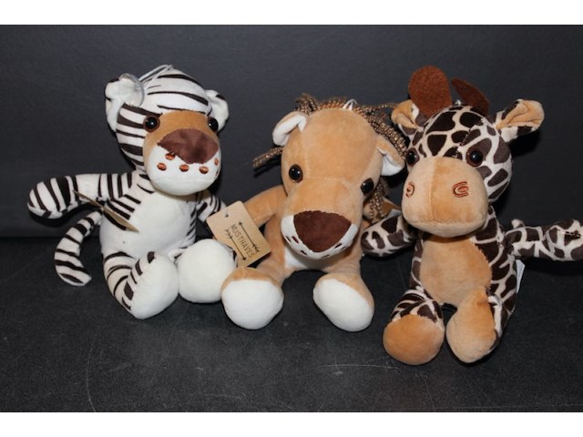 Knuffel assortie 3 stuks in kr a11 - afbeelding 3 van  3