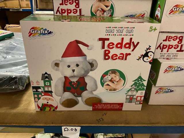 Knutsel box teddy baer (15x) - afbeelding 2 van  3