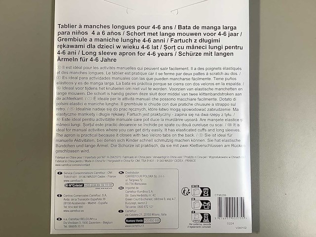 Knutselen schort - toys general (500x) - afbeelding 3 van  7