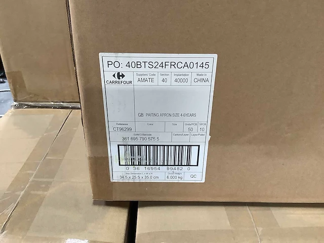 Knutselen schort in originele verpakken (500x) - afbeelding 5 van  5