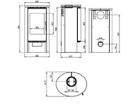 Ko - houtkachel - afbeelding 3 van  4