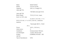 Kobelco - 1976 - manitowoc 4100 w vicon crawler crane - rupskraan - afbeelding 4 van  15
