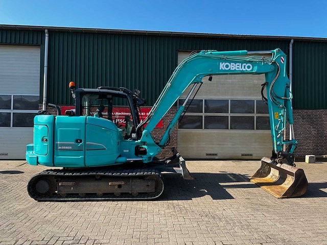 Kobelco - 2016 - sk85msr-3e - rupsgraafmachine - afbeelding 4 van  7