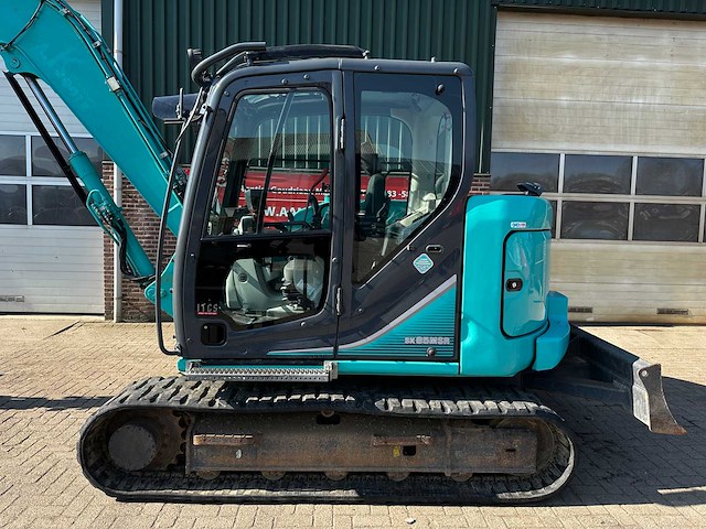 Kobelco - 2016 - sk85msr-3e - rupsgraafmachine - afbeelding 5 van  7