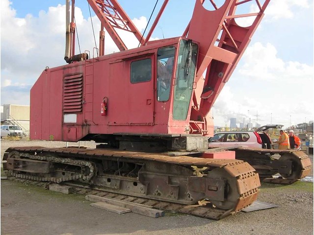 Kobelco - manitococ 4100w vicon - rupsgraafmachine 180 ton - afbeelding 1 van  15