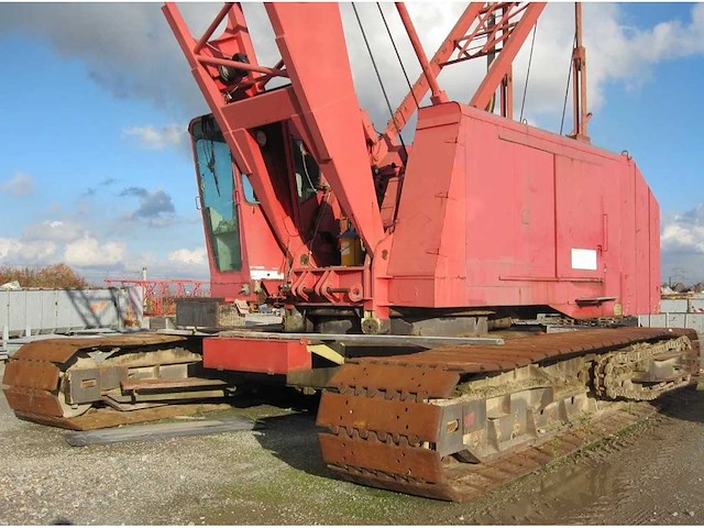 Kobelco - manitococ 4100w vicon - rupsgraafmachine 180 ton - afbeelding 9 van  15