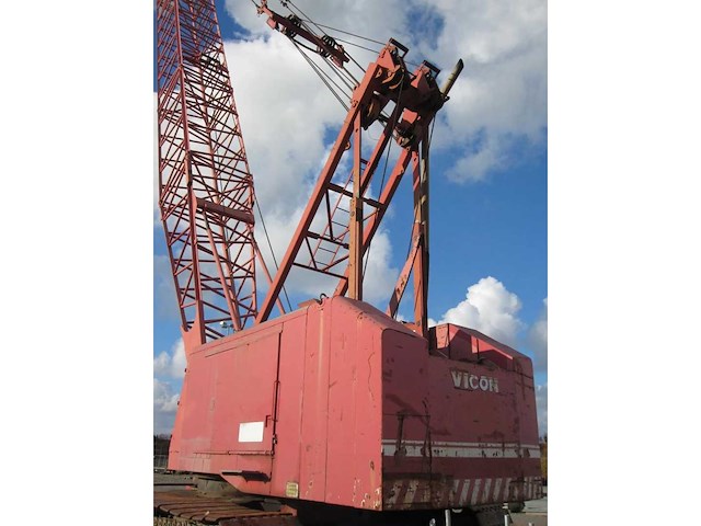 Kobelco - manitococ 4100w vicon - rupsgraafmachine 180 ton - afbeelding 11 van  15