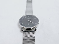 Kobla - belgisch juweliershorloge - sharkmesh milanese model - afbeelding 4 van  6