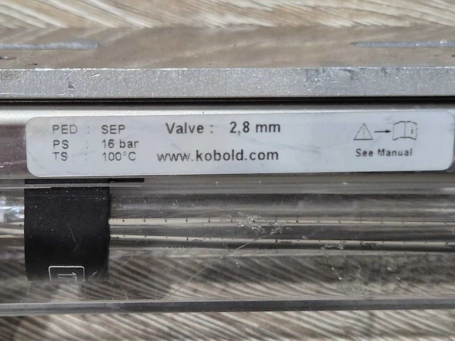 Kobol - debietmeter - overige procesapparatuur en machines (4x) - afbeelding 1 van  4