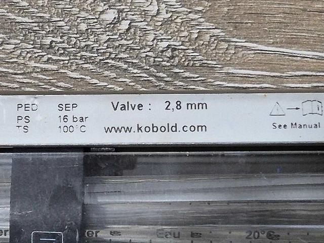 Kobold - debietmeter - overige procesapparatuur en machines (5x) - afbeelding 4 van  4