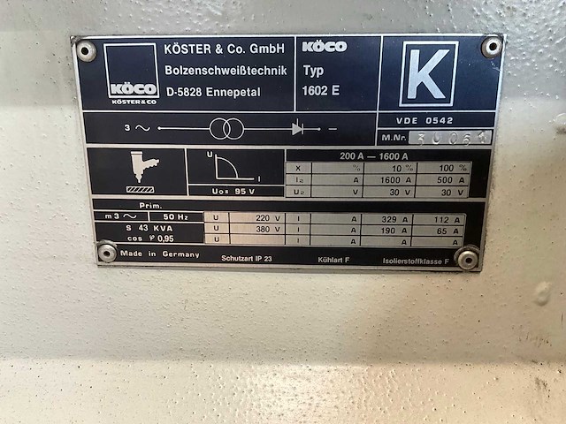 Koco 1602 lasapparaat - afbeelding 5 van  5