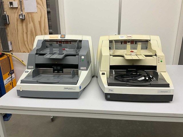 Kodak document scanner (2x) - afbeelding 1 van  4