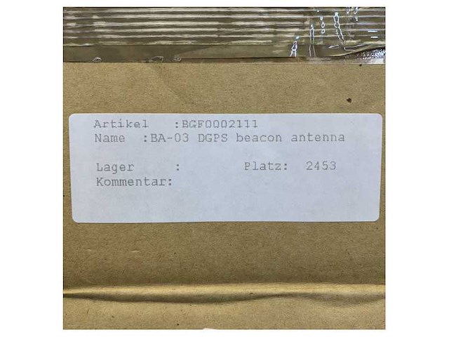 Koden ba-03l dgps beacon antenna for kgp-920 d-gps navigator - afbeelding 5 van  6