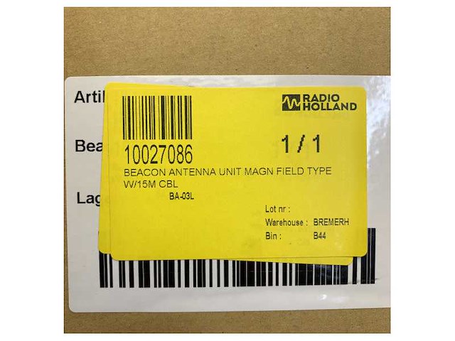 Koden ba-03l dgps beacon antenna for kgp-920 d-gps navigator - afbeelding 6 van  6