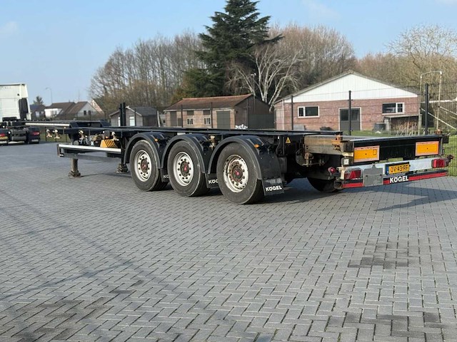 Koegel - port 40 simplex 20 - container chassis - nl trailer - 2020 - oplegger - afbeelding 4 van  19