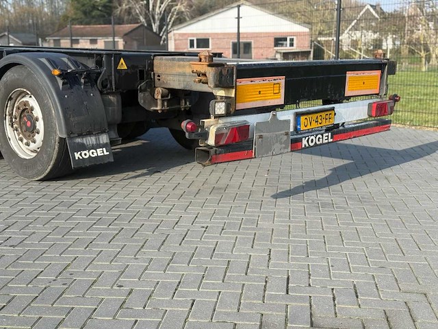 Koegel - port 40 simplex 20 - container chassis - nl trailer - 2020 - oplegger - afbeelding 7 van  19