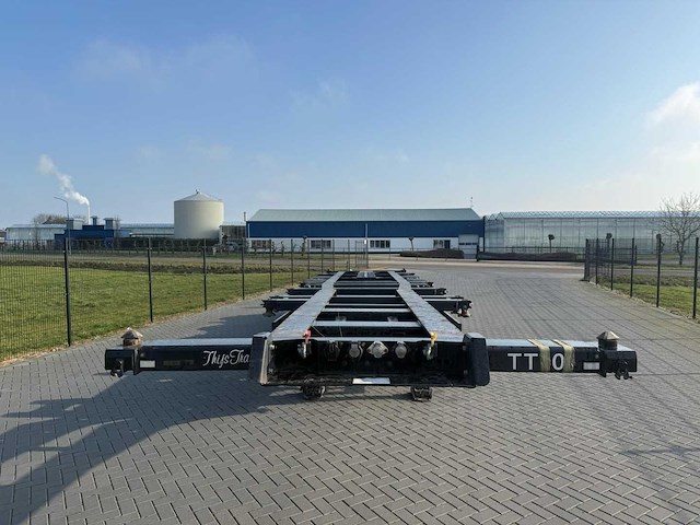 Koegel - port 40 simplex 20 - container chassis - nl trailer - 2020 - oplegger - afbeelding 14 van  19