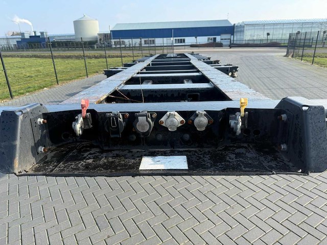 Koegel - port 40 simplex 20 - container chassis - nl trailer - 2020 - oplegger - afbeelding 15 van  19