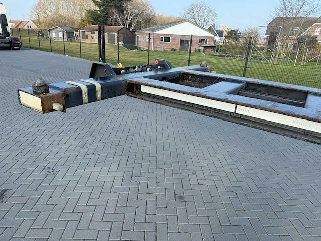 Koegel - port 40 simplex 20 - container chassis - nl trailer - 2020 - oplegger - afbeelding 19 van  19
