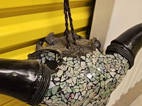 Koeienschedel, decoratief, glas - afbeelding 2 van  3