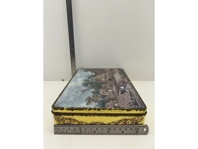 Koektrommel met landschap-1960-1980 - afbeelding 2 van  5
