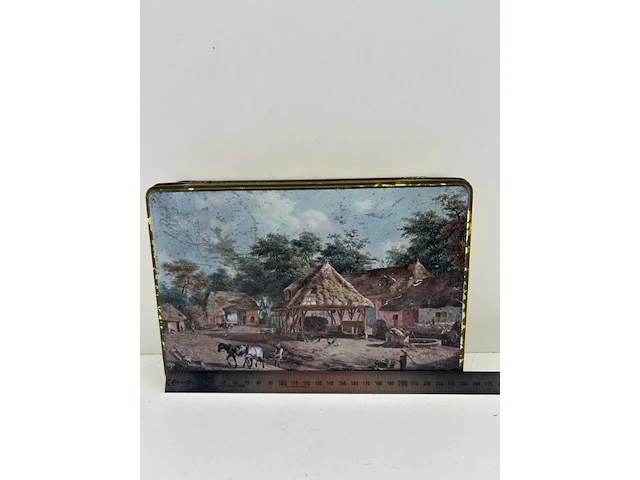 Koektrommel met landschap-1960-1980 - afbeelding 3 van  5