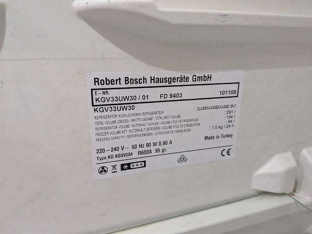 Koel- / vriescombinatie bosch, fd 9403 - afbeelding 6 van  6